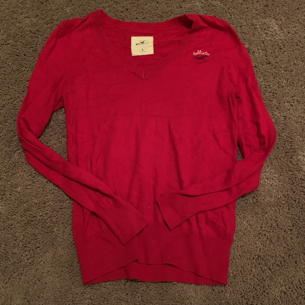 V-neck sweater